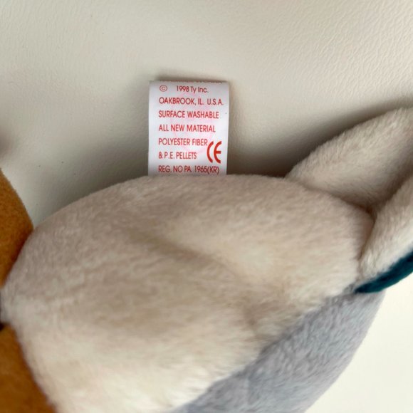 RARE Beanie Baby Jake The Mallard Drake Duck 1997 - Picture 7 of 8